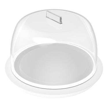 Imagem de Porta Queijo Minas Break Cor Branco Marca Ou Martiplast