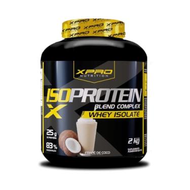 Imagem de Whey Protein Iso Protein Blend Complex - XPRO Nutrition (2kg, Frapê de coco)