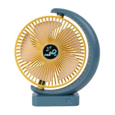 Imagem de Ventilador circulador de ar 3 velocidades pequeno quarto portátil mesa