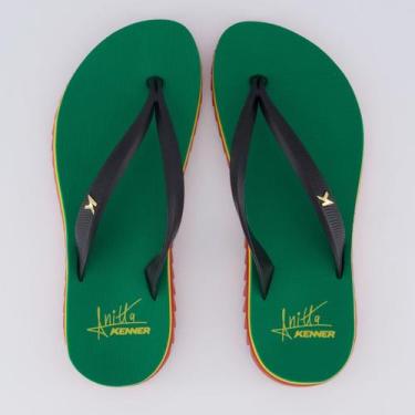 Imagem de Chinelo Kenner Ibiza Reggae Anitta Feminino Verde, 36