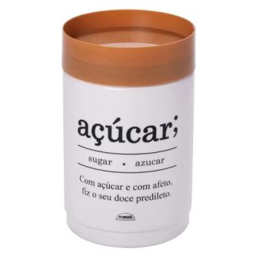 Imagem de Pote de Plástico Plug Açúcar 1,15L Plasutil - Plasútil