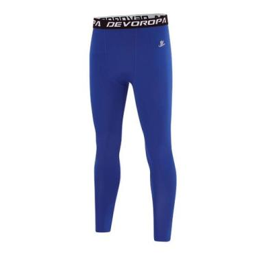 Imagem de Leggings DEVOROPA Boys Husky Compression Sports Collants Blue XL