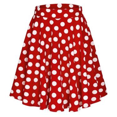 Imagem de Saia midi Urban CoCo versátil, elástica, larga, cintura alta