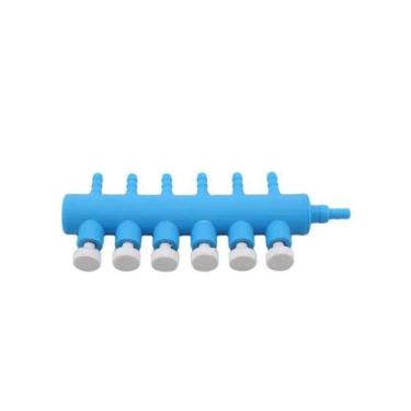 Imagem de Divisor de ar com 6 saídas com Regulagem Válvulas aquário - Hanimal
