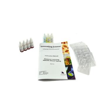 Imagem de Kit de tipagem sanguínea Innovating Science Abo/RH com sangue simulado