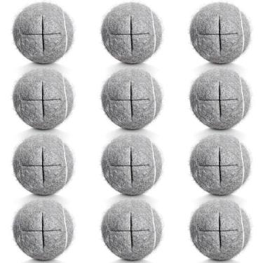 Imagem de Bolas de Tenis Precortadas HPWFHPLF para Protección de Pisos en Mueble