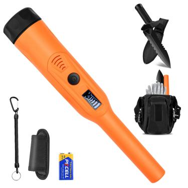Imagem de Dmyond Pinpointer e acessórios para detector de metais, varinha portátil impermeável para adultos e crianças, 3 modos, para Finder Probeor Gold, moedas, detecção de caça ao tesouro