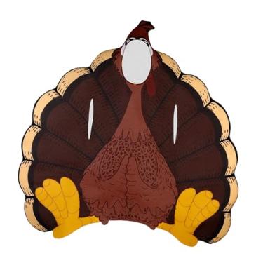 Imagem de Generic Fantasia de peru de ação de graças Fantasia de animal para baile de máscaras de aniversário, Adulto 123x120cm