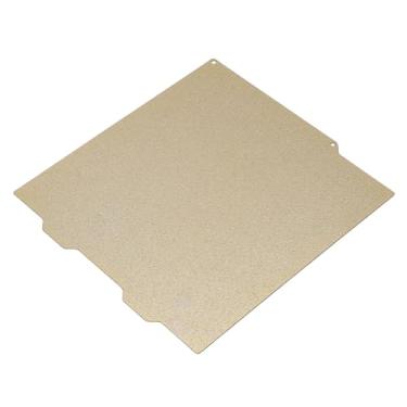 Imagem de AUNMAS Placa de Construção PEI Dupla Face, Cama Aquecida de Aço Com Mola Flexível para Impressora 3D, Fácil Remoção para Bambu Mini, 184x184mm