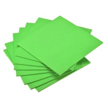Imagem de EVA Sheet, 8pcs 5mm Thick Spone Foam 10x10 Inch Craft Eva Sheets DIY Handmade Model Making Material(Green)