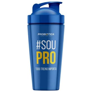 Imagem de Coqueteleira Alumínio Steel - 750ml Azul - Probiótica-Unissex