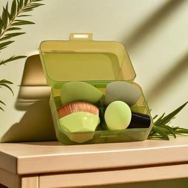 Imagem de Conjunto de esponja de maquiagem definitivo – Kit de 4 peças com estojo de viagem, esponjas macias e duráveis, esponja de alça e pincel de base 44