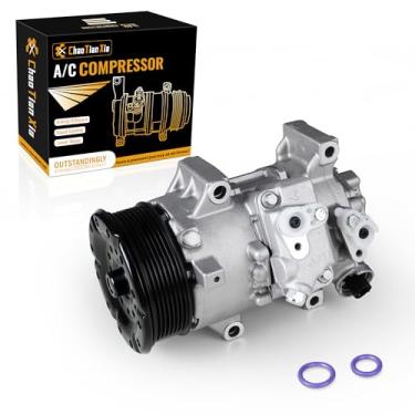 Imagem de ChaoTianxia Compressor AC com embreagem compatível com Toyota Corolla 2009-2010, Matriz 2009-2013, Scion xB 2008-2015, Pontiac Vibe 2009-2010 158316