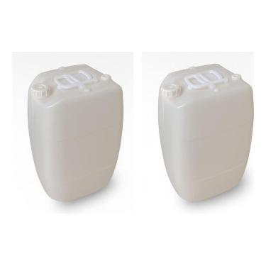 Imagem de Vasilhame Plástico 50L Resistente - 2 Pçs