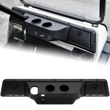 Imagem de SAUTVS Placa de instrumentos com porta-luvas compatível com Club Car DS 1982+ Acessórios para carrinho de golfe