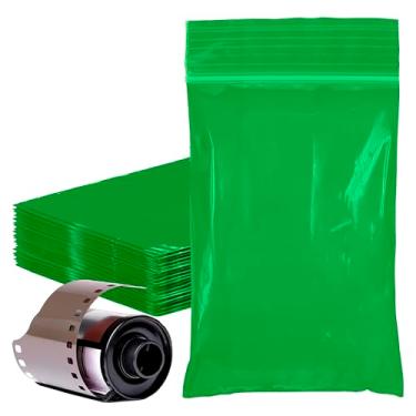Imagem de PUREVACY Sacos de zíper verdes para embalagem, 5 x 7,6 cm. Pacote com 1000 sacos de plástico. Sacos de plástico recicláveis. Sacos de zíper de polietileno de 2 mm de espessura. Saco reciclável com