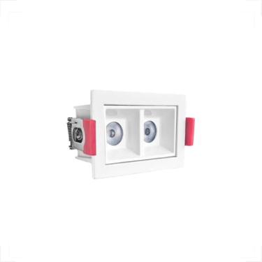 Imagem de Spot Duplo Mini Embutido Led Downlight Pontual Recuado Bet85