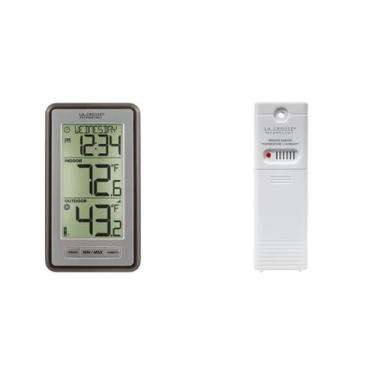 Imagem de Termômetro La Crosse WS-9160UV3 sem fio interno e externo - La Crosse 