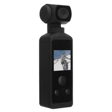 Imagem de Câmera de bolso Acogedor 4K HD 270 giratória com microfone 30m à prova
