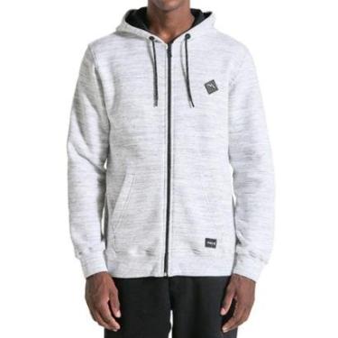 Imagem de Moletom Canguru Hurley Snow Branco-Masculino
