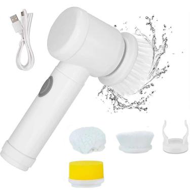 Imagem de Escova Elétrica Usb Super Azulejo Microfibra 360º Ajustável