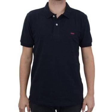 Imagem de Camisa Polo Masculina King&Joe Piquet Slim Preto - PO21001-Masculino