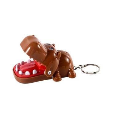 Imagem de Brinquedo Dentes De Crocodilo | Alligator Toy Keychain Dentista Jogo - Jogo de dentes de crocodilo mordendo dedo engraçado para crianças, chaveiro de descompressão