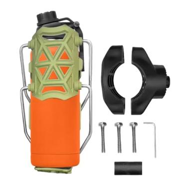 Imagem de Suporte de bicicleta para garrafa de água, suporte de garrafa de bicicleta - suporte de rotação de 360 graus resistente para copo para caiaque de golfe, quadriciclo, scooter, carrinho de bebê, cadeira