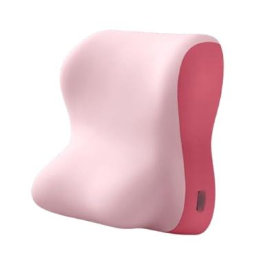 Imagem de WeiLaiKeQi Travesseiro de apoio lombar, travesseiro relaxante para decúbito ventral, multifuncional, almofada para pernas, almofada de apoio para costas de, Rosa