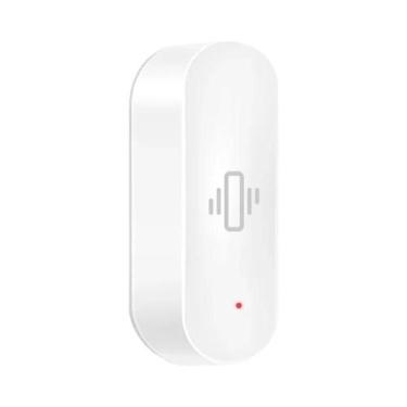 Imagem de Sensor De Vibração Inteligente WiFi Tuya Smart Life APP Alarme De Movi