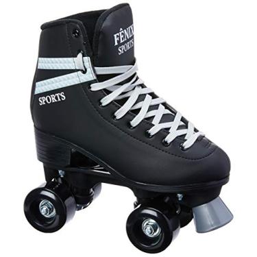 Imagem de Patins 4 Rodas Vinil Fenix Preto