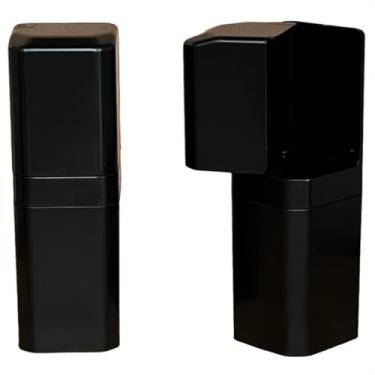 Imagem de Suporte Para Escova De Dentes E Pasta De Dentes — Caixa De Armazenamento(2un Preto)