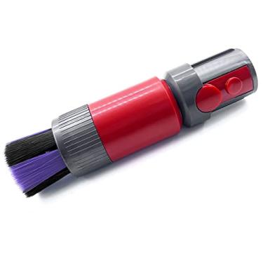 Imagem de Tivcroxs Escova de pó V8 V10 sem rastro compatível com aspirador de pó Dyson V7 V8 V10 V11 V15, escova de remoção de poeira de cerdas macias, para superfícies finas.