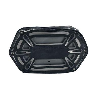 Imagem de Filtro de filtro de ar de motocicleta impermeável Brreather meia de chuva preta capa protetora para Harley Air Cleaner Kits XL 1200 Touring Softail Dyna (para estilo elipse Screamin Eagle)