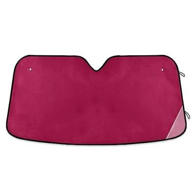 Imagem de Para-brisa de carro vermelho cristão, protetor solar de carro, protetor solar de carro