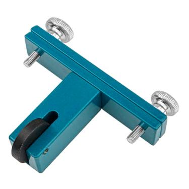 Imagem de 1 peça de ferramenta de encaixe de ponte de violino Yootones suporte de ponte de metal para violino ajustável ferramenta Luthier (azul)