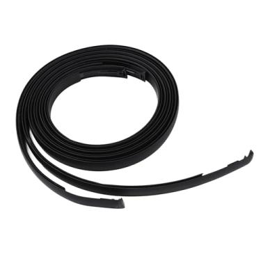 Imagem de Keenso Vedação da Porta para Remoção de Intempéries, 2 PCS Molduras de Gotejamento do Telhado Kit de Vedação de Acabamento para Moldagem de Telhado de Borracha Com Números de Peça OEM