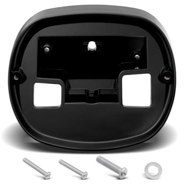 Imagem de Benlari Substituição da placa de base da luz traseira [peça # 68296-99A] Suporte de placa de base de luz de freio adequado para Sportster Dyna Road King Electra Glide Heritage Softail Fat Boy 2000