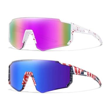 Imagem de Óculos de Sol Esportivo Infantil UV400 MTB Bike