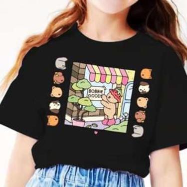 Imagem de Camiseta Unissex bob 100 % Algodao aesthetic - Bobbie Goods, Preto, 14