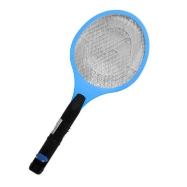 Imagem de Raquete Elétrica Mata Mosquito e Moscas Recarregável Bivolt