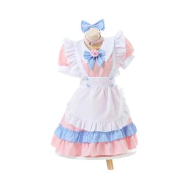 Imagem de Fantasia Sexy De Maid Lolita Para Mulheres, Vestido Kawaii Com Avental