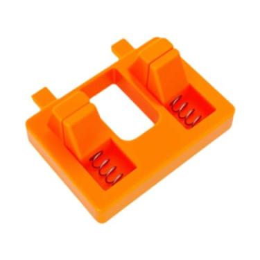 Imagem de Bothyi Dispositivo de soldagem de fios elétricos, suporte para grampo de fio, estação de solda portátil com grampo para trabalhos elétricos, Laranja