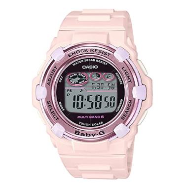 Imagem de Casio] Relógio Baby-G Radio Solar 2021 Modelo BGR-3000UCB-4JF Feminino Rosa