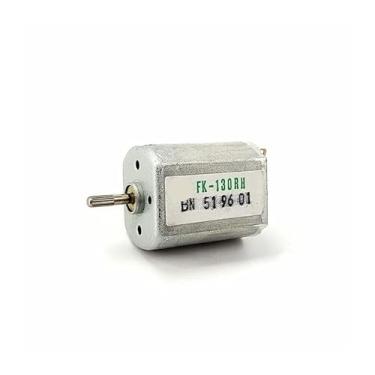 Imagem de FK-130RH-09490 DC 6V 9V 12V 7000RPM 15 mm x 20 mm 130 Eixo estriado serrilhado de 2 mm