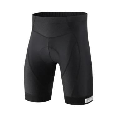 Imagem de Calças De Ciclismo Masculinas Com Almofada De Gel Respirável Para 7 Ho