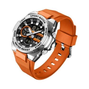 Imagem de Relógio Esportivo Tático Masculino Com Mostrador Grande, Marca SANDA, 