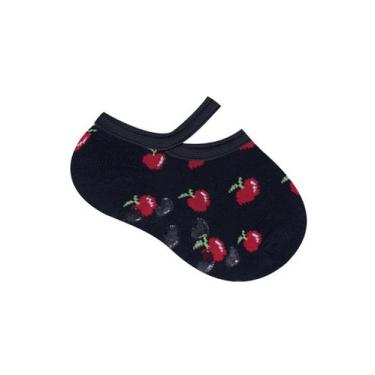 Imagem de Meia Sapatilha Selene 1395.001 baby Antiderrapante Algodão T. 17/20 21