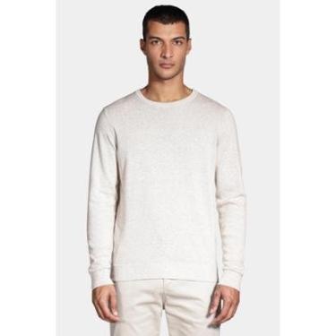 Imagem de Tricot Aramis Manga Longa em Gola Careca Areia-Masculino