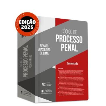 Imagem de Código de Processo Penal Comentado - JUSPODIVM, 3